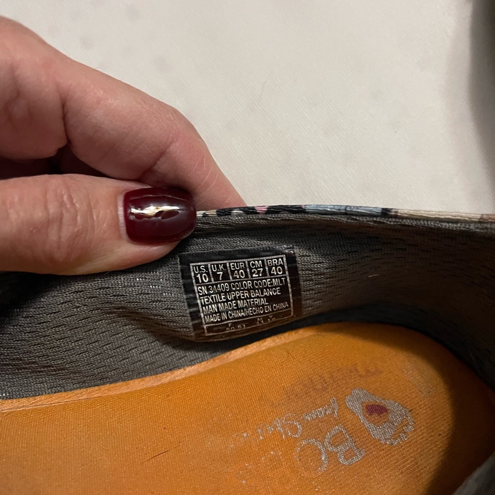 Skechers BOBS Multicolor Cat Slip-On Shoes Size 10 - Picture 9 of 9